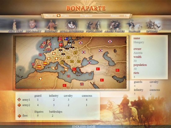 Bonaparte Screenshot